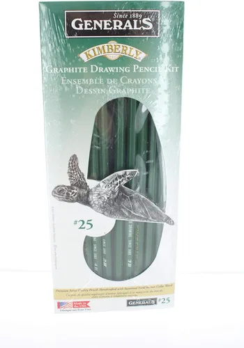 Kit de dibujo de grafito Kimberly 12 piezas