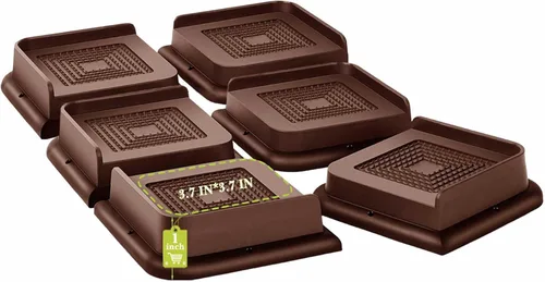 Vista 49 de Elevadores de Cama de 2 pulgadas, 3 pulgadas, 4 pulgadas, 6 pulgadas, 8 pulgadas de Servicio Pesado, Elevador de Muebles de Gran Tamaño para Sofá