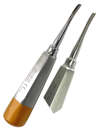 Vista 23 de ArtLaB -Elevador de luxación dental Elevadores de raíces dentales Punta curva recta-Periotome Elevador de luxación de raíz apical Elavators Dentales