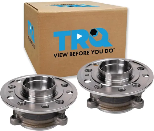 Vista 186 de Conjunto de rodamiento de rueda y buje TRQ para parte trasera izquierda y derecha, 2 piezas, compatible con Ford Expedition 2007-2010 y Lincoln