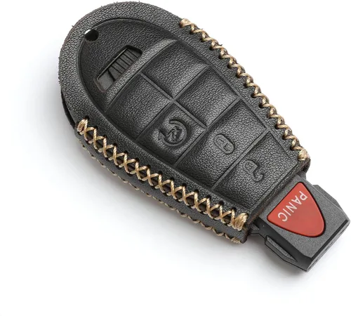 Vista 6 de de cuero para IYZ-C01C Chrysler 300 Town & Country Dodge Challenger Durango Grand Caravan Journey Magnum Ram 1500 2500 3500 Jeep Grand Cherokee 4