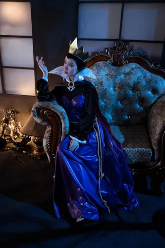 Vista 14 de Disguise Disfraz de mujer Evil Queen Deluxe para adultos Multicolor