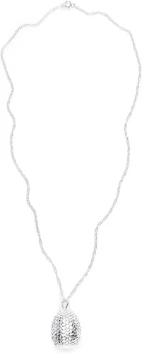 Vista 2 de The Noble Collection Juego de Tronos - Colgante de plata esterlina con diseño de huevo de, Plata esterlina