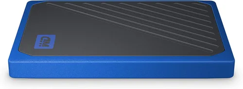 Vista 5 de WD 2TB My Passport Go SSD Cobalt Almacenamiento externo portátil, USB 3.0 - WDBMCG0020BBT-WESN Cobalto