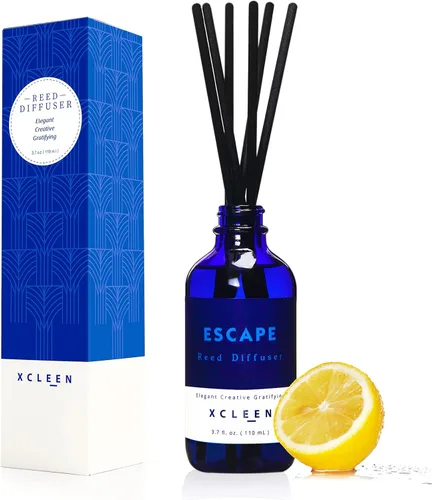 Vista 8 de Xcleen juego de difusor de carrizo, difusor de aceite perfumado Aqua Breeze con varillas, difusores de fragancia para el hogar de larga duración