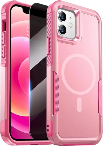 Vista 73 de Diaclara Funda diseñada para iPhone 13 Pro Max, [con protector de pantalla de privacidad] [antiespía] [protección contra caídas de grado militar]