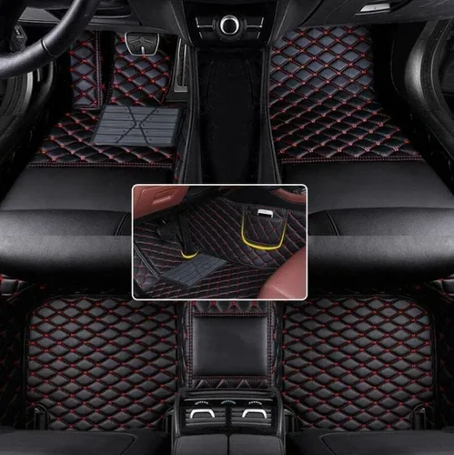 Vista 27 de Alfombrillas de cuero para auto personalizadas de ajuste completo - Mejora el interior de tu auto con forros específicos para vehículos - Perfectas