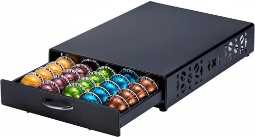 Vista 9 de Rice rat Soporte para cápsulas Nespresso Vertuo Pod Holder para cápsulas Vertuoline (50 cápsulas)