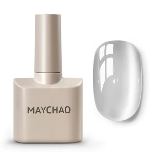 Vista 76 de MAYCHAO Esmalte de uñas en gel de ojo de gato con amatista dorada, 1 pieza de esmalte de gel de ojo de gato de terciopelo Mirage para remojar