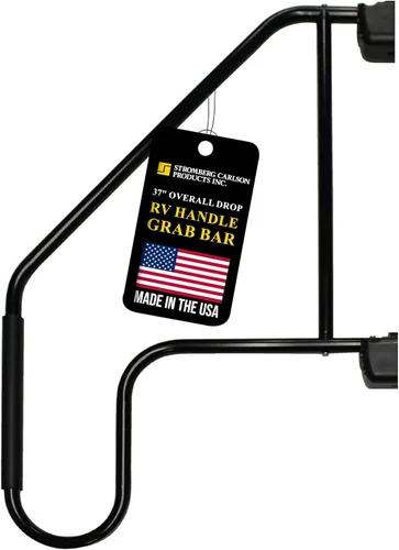 Stromberg Carlson AM-533 Lend-A-Hand - Riel de Asistencia Extendido para RV, Barra de Agarre para RV junto a la Puerta, Pasamanos para Autocaravana,