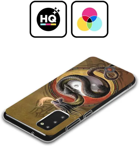 Vista 42 de Head Case Designs Officially Licensed Anne Stokes God's Hammer Guardian Dragons Gel Case [Military Grade Protection] Compatible with Samsung Galaxy