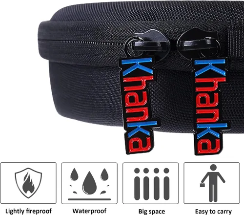 Vista 7 de khanka Estuche de transporte duro de repuesto para altavoz Bluetooth Monster Boomerang/Boomerang Petite Neckband, solo funda