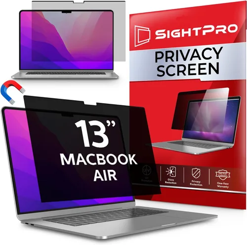 Vista 17 de SightPro Protector de Pantalla Magnético de Privacidad para MacBook Pro de 13 Pulgadas (2016, 2017, 2018, 2019, 2020, 2021, 2022, M1, M2) Filtro