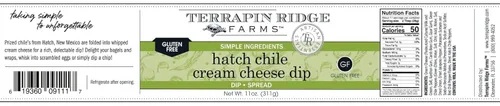 Vista 2 de Terrapin Ridge Farms Hatch Chile - Dip de queso crema – tarro de 11 onzas