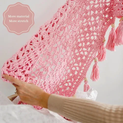 Vista 7 de Sasa Baby and Toddler Hamaca de Juguete de Macramé para Animales de Peluche - Hamaca de Juguete de Peluche para Decoración de Guardería de Niña