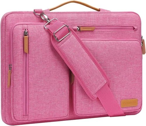 Vista 13 de MOSISO Bolsa de hombro protectora 360 para laptop, bolsa de computadora de 13-13.3 pulgadas compatible con MacBook, HP, Dell, Lenovo, Asus, bolsa