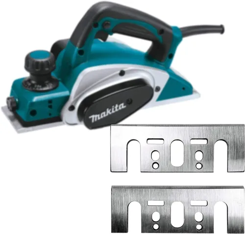 Vista 6 de Makita 2 piezas – 3.25" HSS cepilladora cuchillas para cepilladoras de 3.25 pulgadas – corte rápido para madera dura