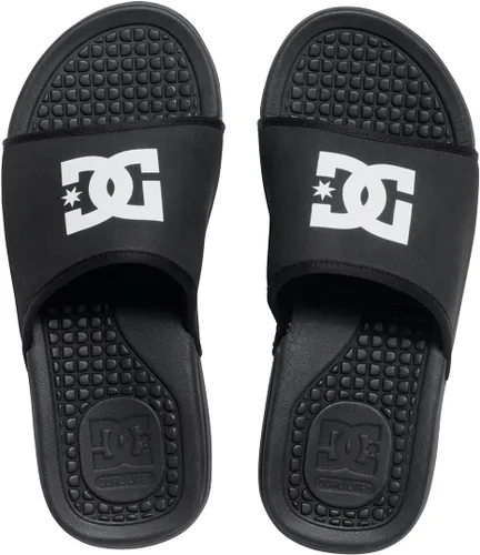 Vista 3 de DC Sandalias para hombre Bolsa Slide Flop, Negro
