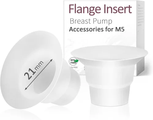 Vista 16 de 4 válvulas de pico de pato y 2 piezas de diafragma de silicona compatibles con el extractor de leche portátil Momcozy M5, piezas de repuesto
