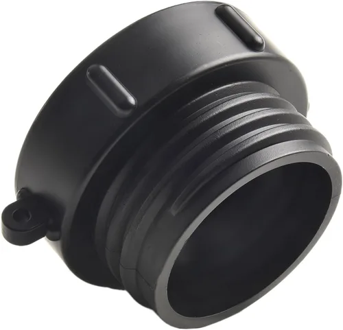 Vista 5 de Black for ibc Container Adapter 2 Inch to S60x6 Thread Black