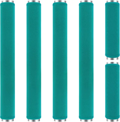 Vista 9 de Juego de 6 fundas para manija de puerta de refrigerador, lavables, manijas decorativas para electrodomésticos de cocina, nevera, horno, microondas