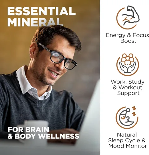 Vista 5 de Nutrivein Paquete de suplementos premium de L-treonato de magnesio y panax ginseng: treonato de magnesio de alta absorción y suplemento de ginseng