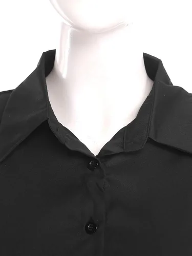 Vista 5 de Button Down Shirts for Women Slim Fit Long Sleeve Stretch Dress Shirts Work Shirt Wrinkle Free Office Blouse Top