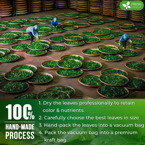 Vista 17 de FreshDrinkUS, 135 bolsas de té de jengibre y cúrcuma premium, ingredientes 100% naturales, mezcla hecha a mano de té de hierbas de cúrcuma