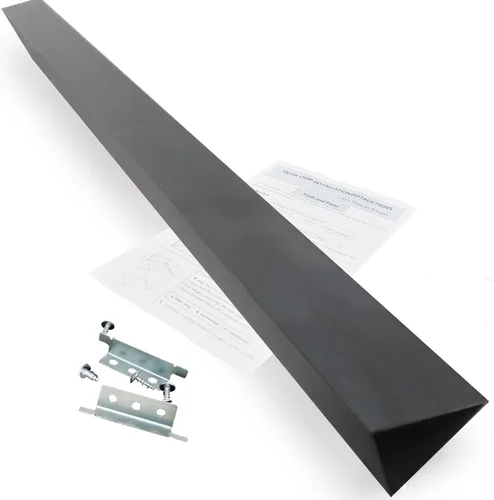 Kit de moldura de relleno trasero para estufa o cocina deslizante de 30", tira de llenado universal para el espacio entre la estufa deslizante y la