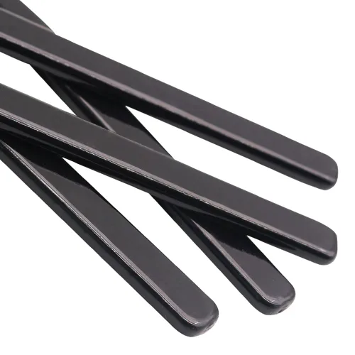 Vista 3 de Cepillo de dientes de bambú cerdas suaves cepillo de dientes manual adulto paquete de 4 pintados negro