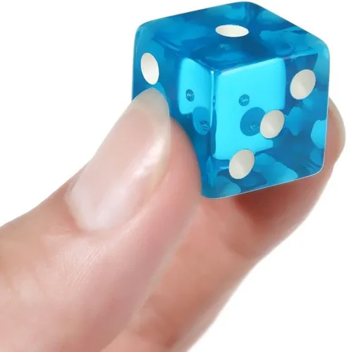 Vista 4 de Dados de 6 lados de 0.748 in, 10 unids/set de dados acrílicos poliédricos para juegos de mesa