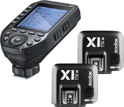 Vista 11 de Godox Disparador de flash inalámbrico X2T-S 2.4G TTL con 2X X1R-S controlador receptor compatible con Sony, función TTL, control de aplicación