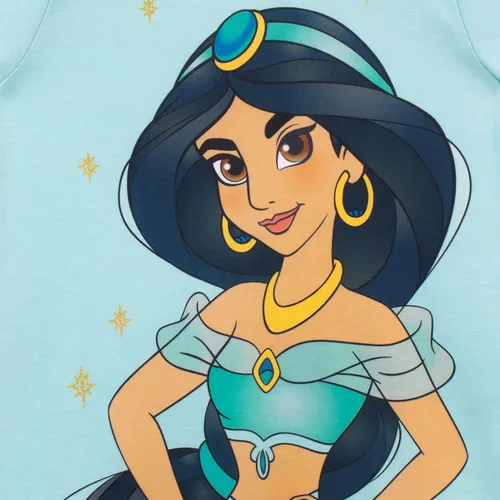 Vista 2 de Disney Camisón Aladdin para niña Jasmine Talla 6 Azul