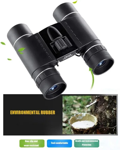 Vista 5 de 10 25 Binoculares Pequeños Compacto Mini Telescopio Bolsillo Plegable Ligero De Alta Potencia Súper Transparente Impermeable Para Observación D