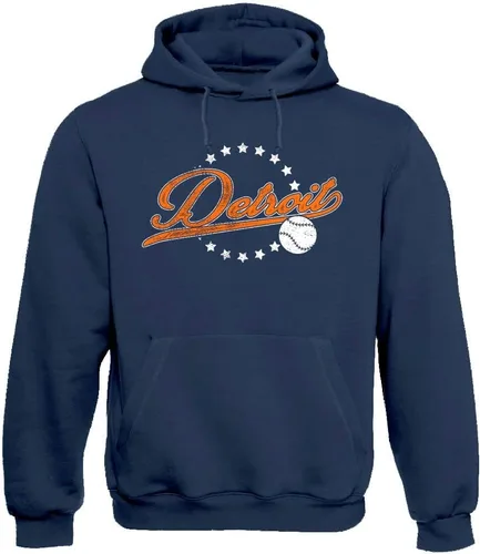Vista 38 de Xtreme Apparrel Team - Sudadera con capucha para hombre estilo vintage para fanáticos del béisbol