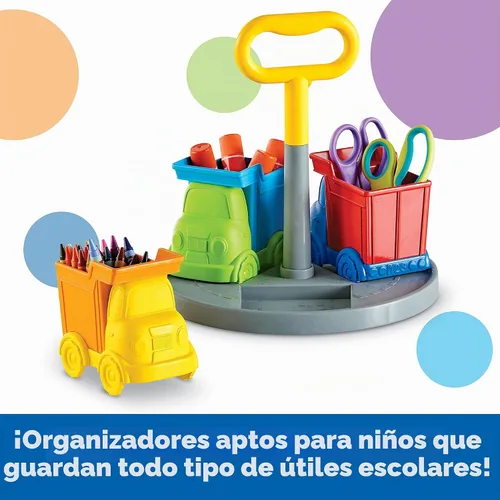 Vista 3 de Learning Resources Create-a-Space Kiddy Center Dinos, 5 piezas, a partir de 3 años, suministros para el aula, suministros escolares para profesores