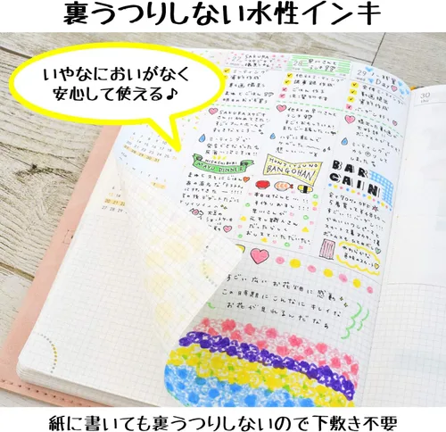 Vista 3 de Sakura Crepas Pigmax Fine Point ZPK-S10P Water-Based Pens, Blue, 10 Pens