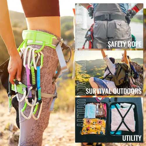 Vista 6 de Correa de nailon de 1 pulgada, 1.5 pulgadas, 2 pulgadas, correa de nailon para cinturón, correas de mochila, 10, 25, 50, 3.3 yardas