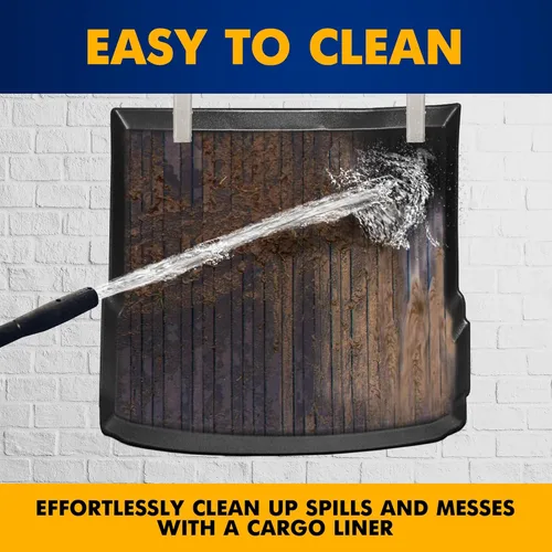 Vista 5 de Forro de carga prémium para Porsche MACAN 2015-2026 - 100% de protección, tapete de maletero de automóvil de ajuste personalizado, tapete de carga