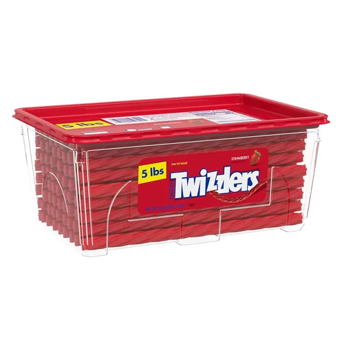 Vista 3 de TWIZZLERS Caramelo de realiz para Halloween, sabor fresa, 22 libras