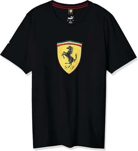 PUMA Mens Ferrari Race Colored Big Shield Tee