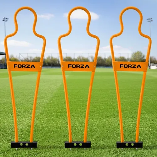 Vista 14 de FORZA Mini maniquí de fútbol de flujo de aire Naranja