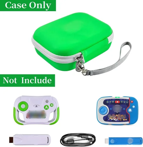Vista 2 de Case Compatible with Leapfrog LeapLand Adventures & for PAW Patrol Learning Video Games. Toy Storage Carrying Holder for Leap Frog leapster Game