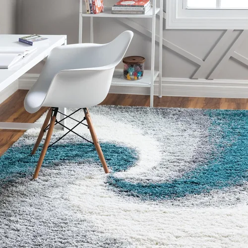 Vista 12 de Rugs.com Soft Touch Shag Collection - Alfombra de pelo largo de 2 x 3 pulgadas, color caqui, perfecta para entradas, cocinas, rincones de desayuno