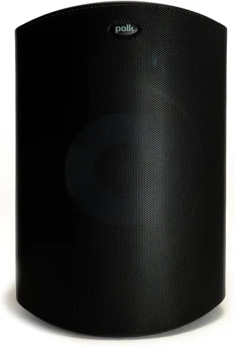 Polk Audio Atrium 8 Altavoz para exteriores con potentes graves (cada uno, negro), durabilidad para todo tipo de clima, amplia cobertura de sonido,