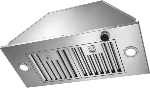 JOCO Inserto de campana extractora de 30 pulgadas, campana de ventilación de cocina integrada de acero inoxidable de 900 CFM, convertible para
