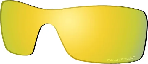 SAUCER Lentes de repuesto prémium para Oakley Batwolf OO9101 | Protección UV400, arañazos, ajuste preciso y claridad mejorada polarizado oro de 24