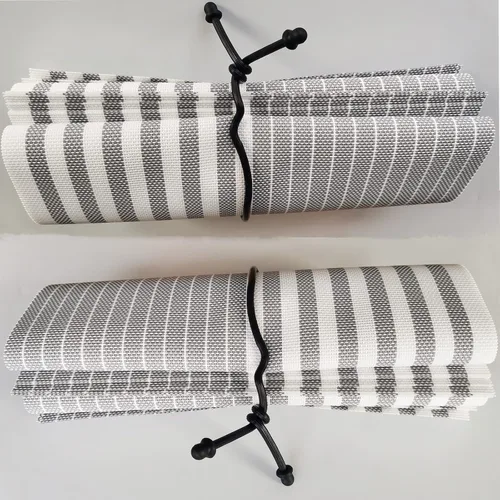 Vista 7 de 5 piezas de bridas de silicona de 18 pulgadas, organizador de cables para aglutinar auriculares, cables de computadora, bridas reutilizables