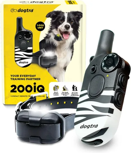 Vista 19 de Dogtra 200iQ Collar E de entrenamiento remoto – 100 niveles, tono, vibración, rango de 1/2 milla – Compacto, impermeable, control con una sola mano