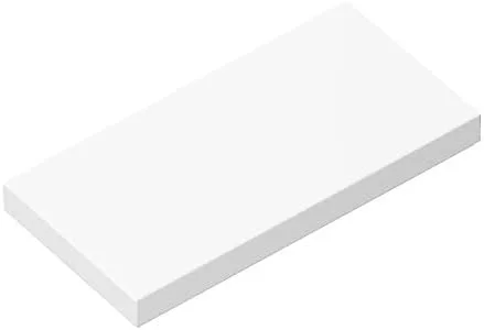 Vista 7 de Azulejo clásico de ladrillos de construcción de 2 x 4 con ranura de 100 piezas, compatible con piezas y piezas 87079, juego creativo - 100%